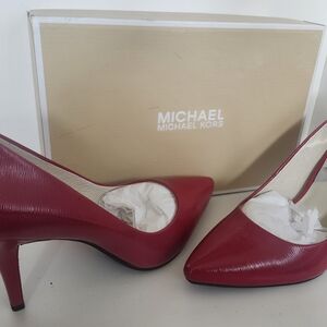 Michael Kors Bold Red Heels